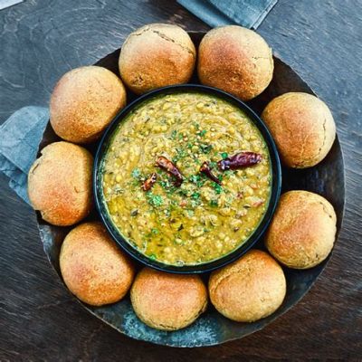  Dal Baati Churma: Ein herzhaftes und würziges indisches Erlebnis aus Hyderabad!